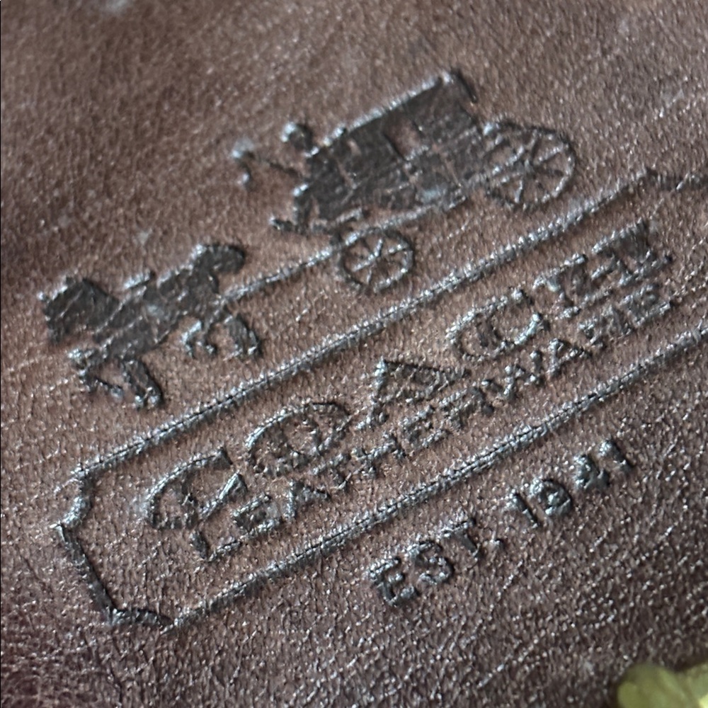 Coach Bleeker mahogany satchel bag 11434. - Picture 2 of 13